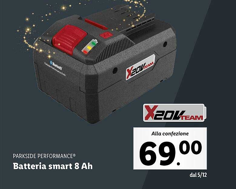 Batteria smart 8 Ah