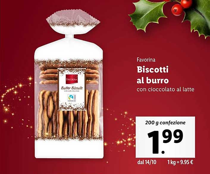 Biscotti al burro con cioccolato al latte