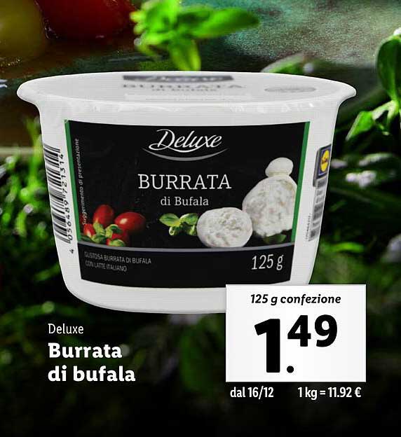 Burrata di bufala