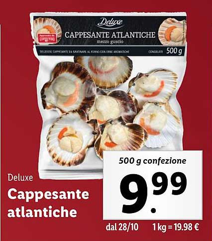 Cappesante atlantiche