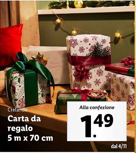 Carta da regalo