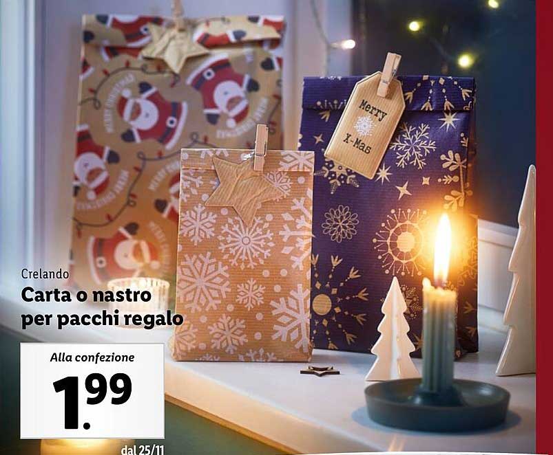 Crelando  
Carta o nastro per pacchi regalo