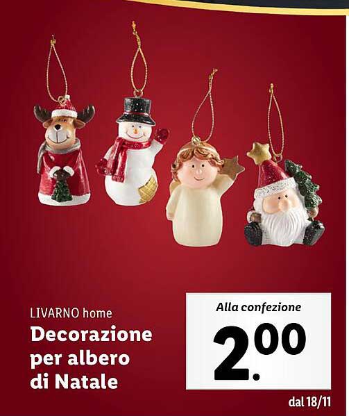 Decorazione per albero di Natale