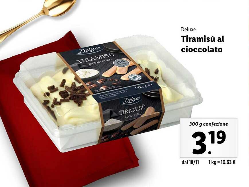 Deluxe Tiramisù al cioccolato