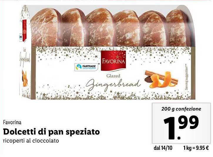 Dolcetti di pan speziato