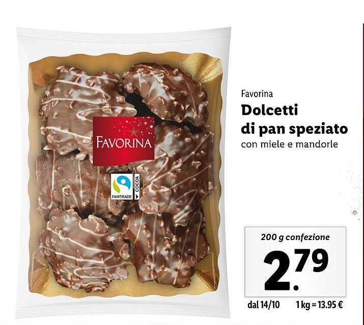 Dolcetti di pan speziato con miele e mandorle