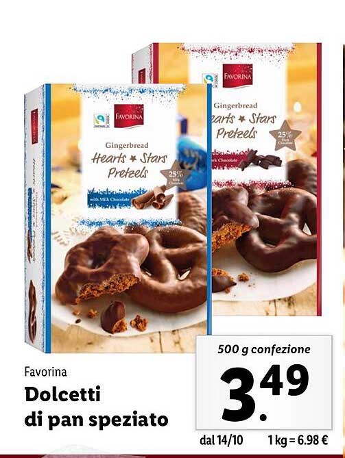 Dolcetti di pan speziato