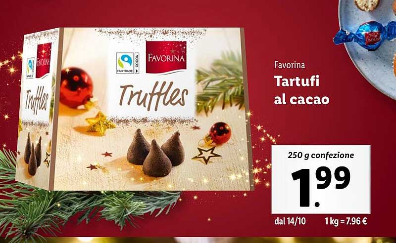 Favorina Tartufi al cacao