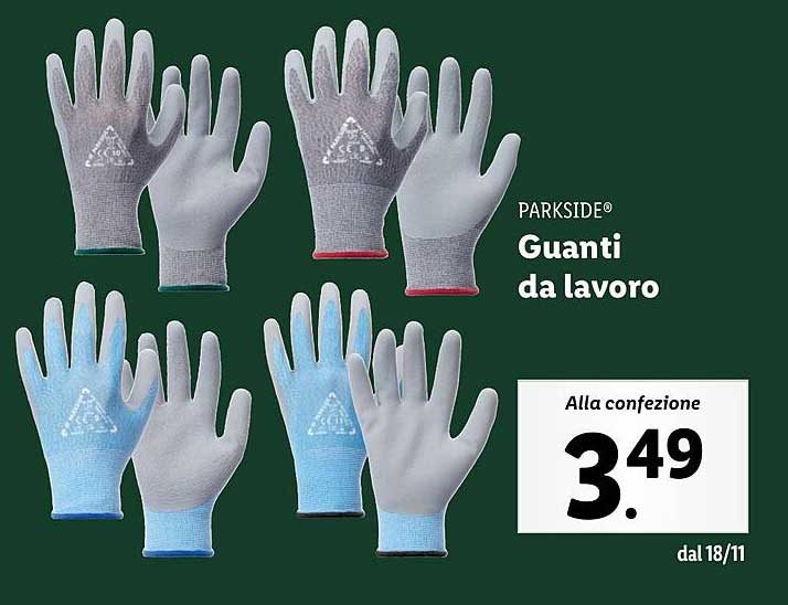 Guanti da lavoro