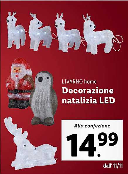 LIVARNO home Decorazione natalizia LED