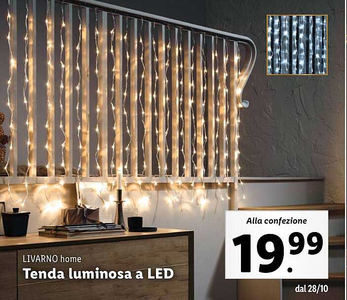 LIVARNO home  
Tenda luminosa a LED