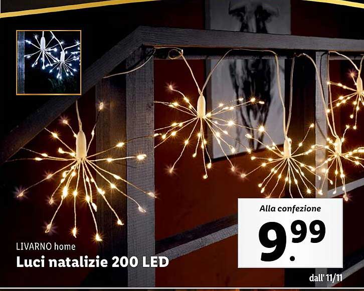 Luci natalizie 200 LED