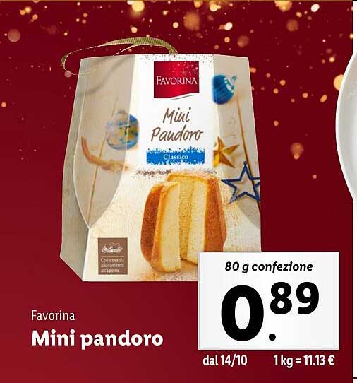 Mini pandoro