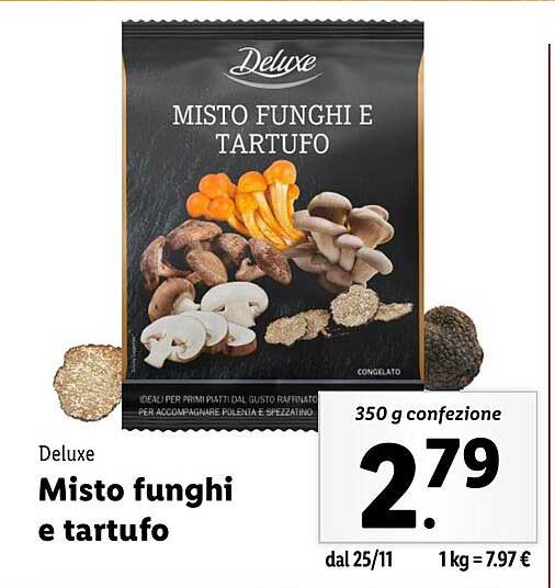 Misto funghi e tartufo