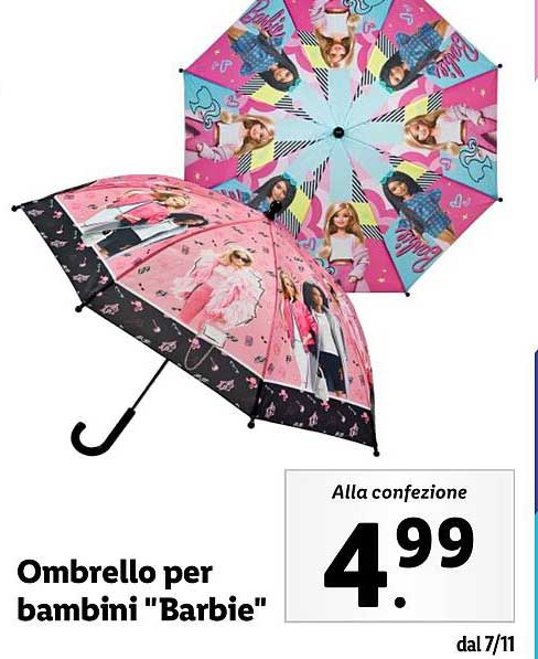 Ombrello per bambini "Barbie"