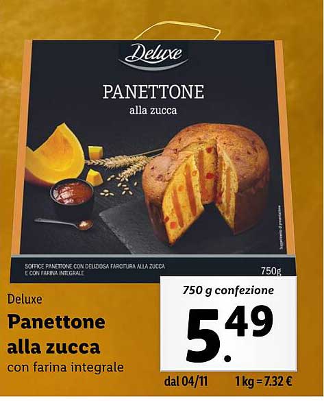 Panettone alla zucca