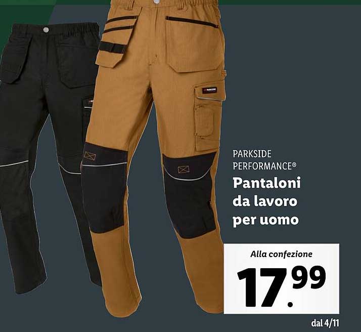 Pantaloni da lavoro per uomo