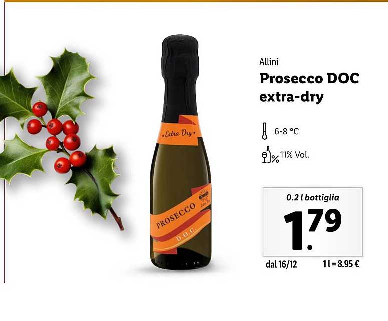 Prosecco DOC extra-dry