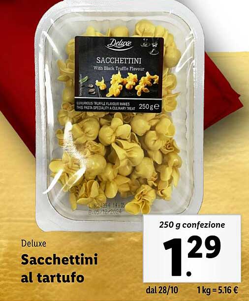 Sacchettini al tartufo