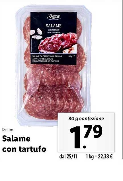 Salame con tartufo