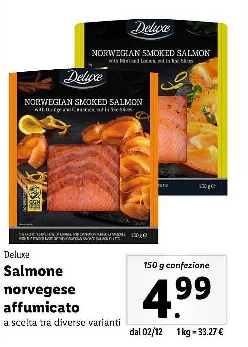 Salomone norvegese affumicato