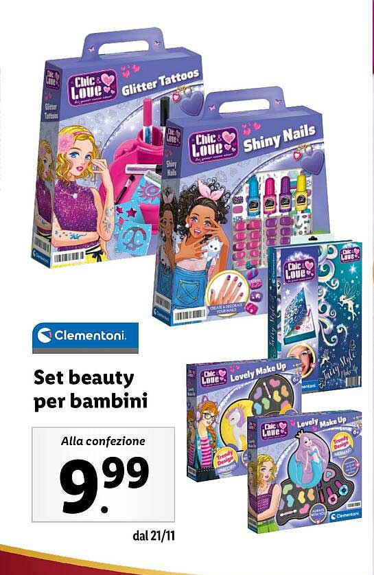 Set beauty per bambini