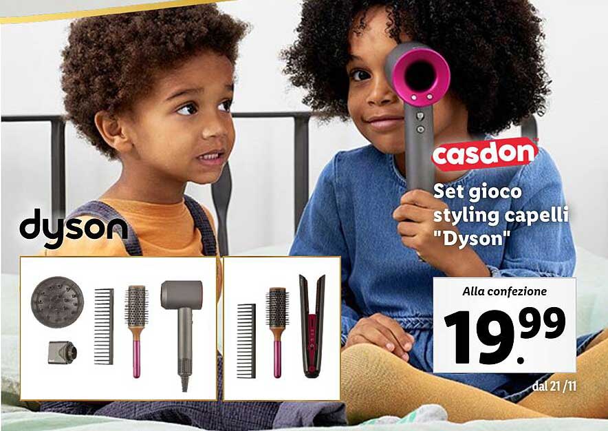 Set gioco styling capelli "Dyson"