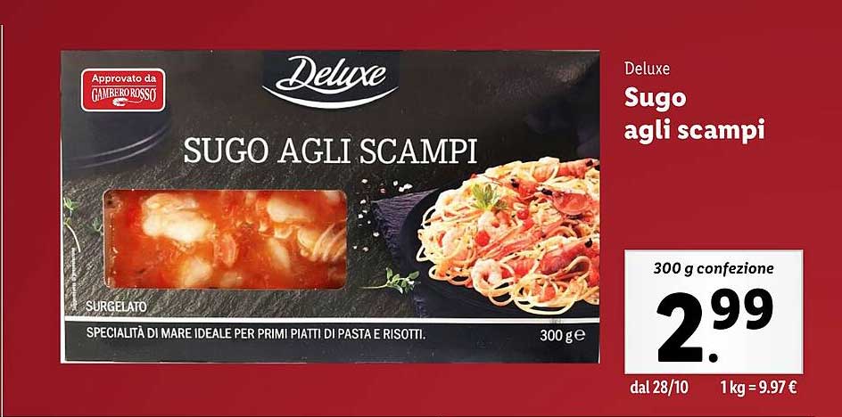 Sugo agli scampi