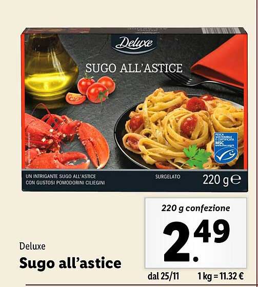 Sugo all'astice