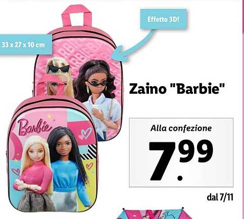 Zaino "Barbie"