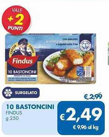 10 BASTONCINI FINDUS