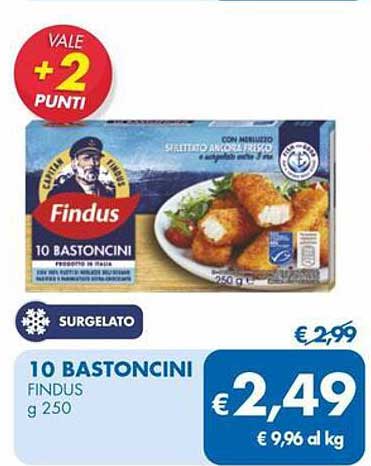 10 BASTONCINI FINDUS