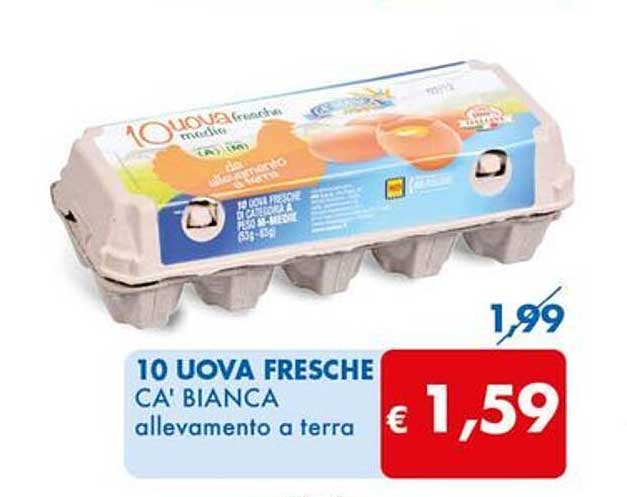 10 UOVA FRESCHE CA' BIANCA