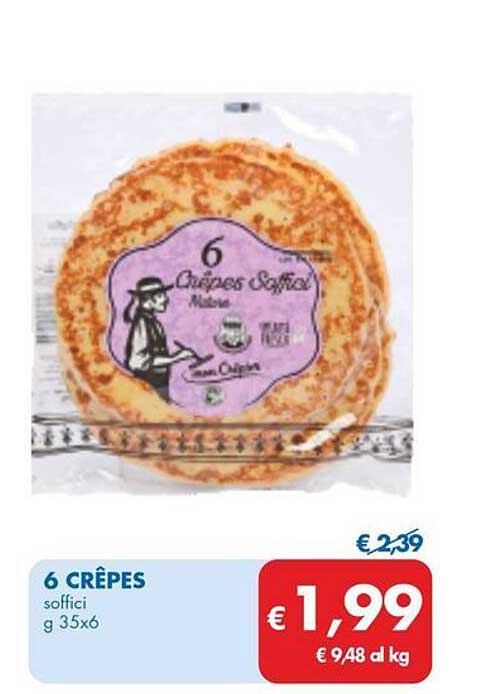 6 CRÊPES