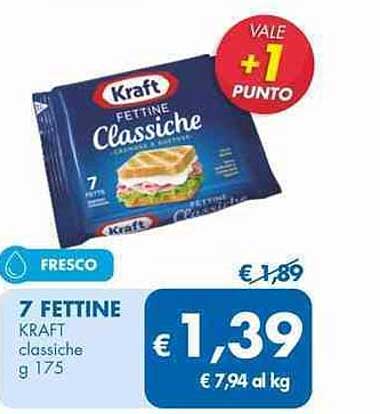 7 FETTINE KRAFT classiche