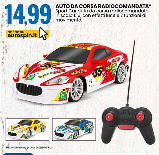 AUTO DA CORSA RADIOCOMANDATA