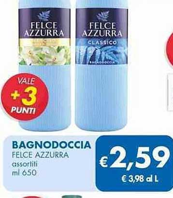 BAGNO DOCCIA FELCE AZZURRA assortiti