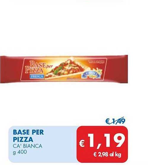 BASE PER PIZZA