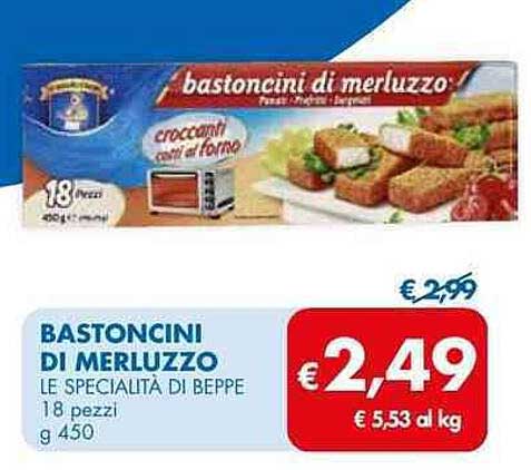 BASTONCINI DI MERLUZZO