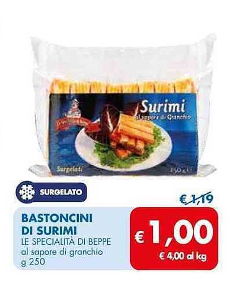 BASTONCINI DI SURIMI