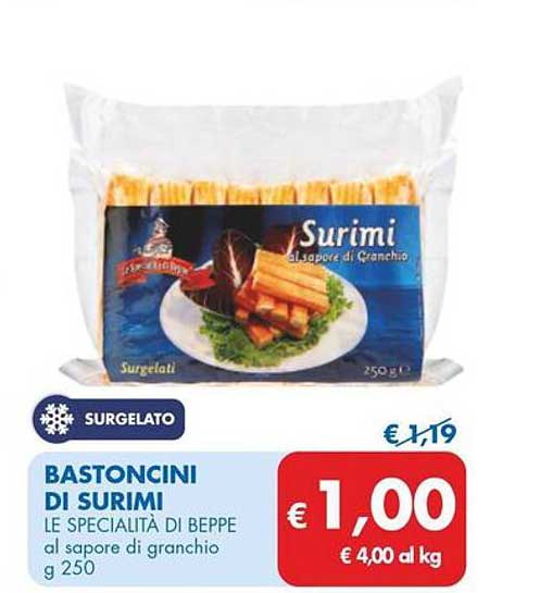 BASTONCINI DI SURIMI