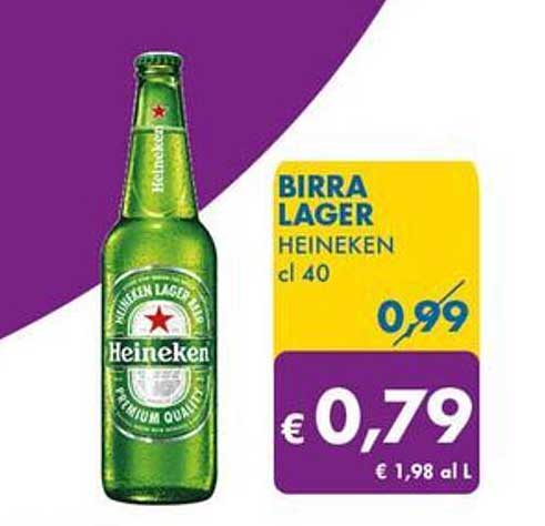 BIRRA LAGER HEINEKEN