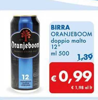 BIRRA ORANJEBOOM doppio malto 12° ml 500