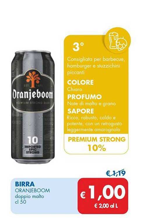 Birra Oranjeboom doppio malto cl 50