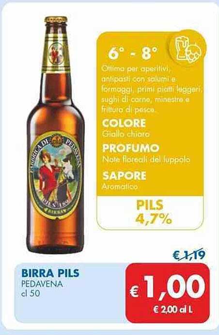 BIRRA PILS PEDAVENA