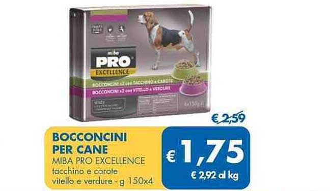 BOCCONCINI PER CANE MIBA PRO EXCELLENCE