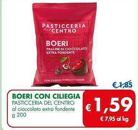 BOERI CON CILIEGIA PASTICCERIA DEL CENTRO