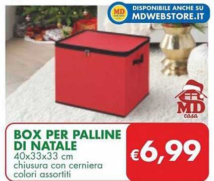 BOX PER PALLINE DI NATALE