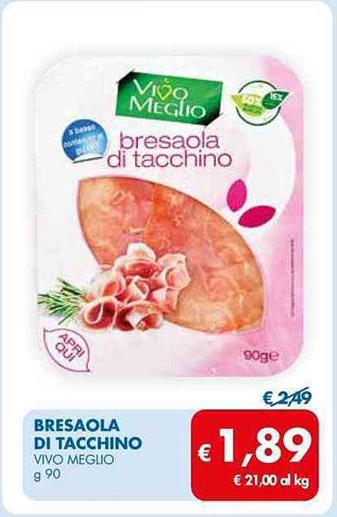 BRESAOLA DI TACCHINO