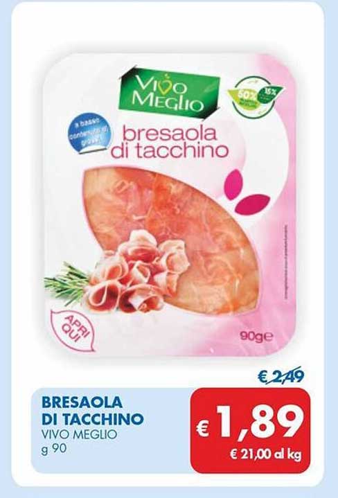 BRESAOLA DI TACCHINO